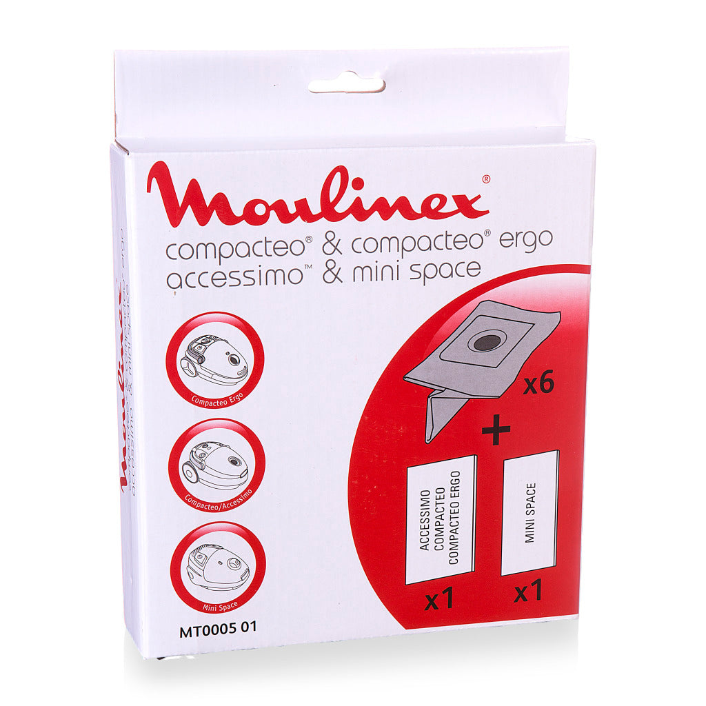 Moulinex 2681048050 mt000501 stofzak compacteo acc