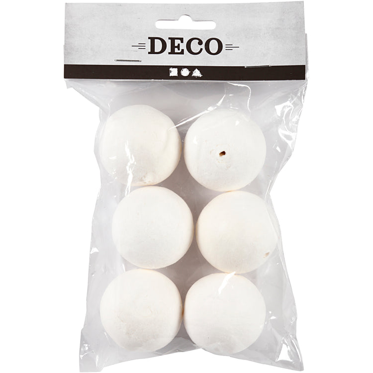 Http: www.cchobby.nl ballen-d-40-mm-wit-6-stuk-1-doos