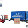 Man vrachtwagen 17cm + vorkheftruck 10cm