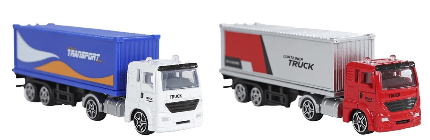 2-play vrachtwagen die-cast 2ass 12cm