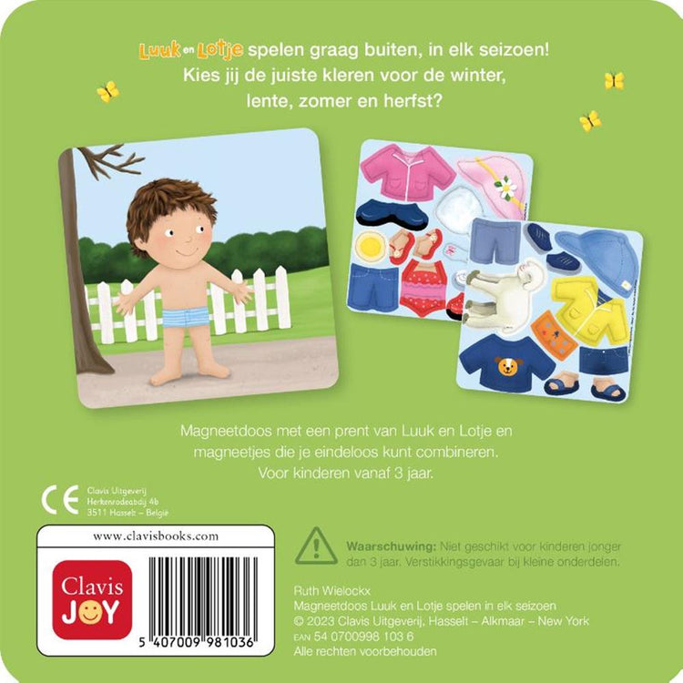 Magneetdoos de seizoenen met luuk en lot