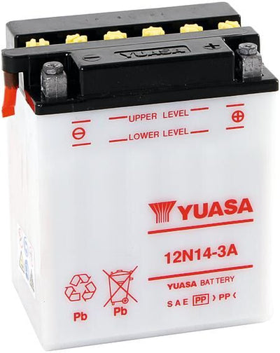 Yuasa batterij 12n14-3a battery 12n14-3a standard without sp