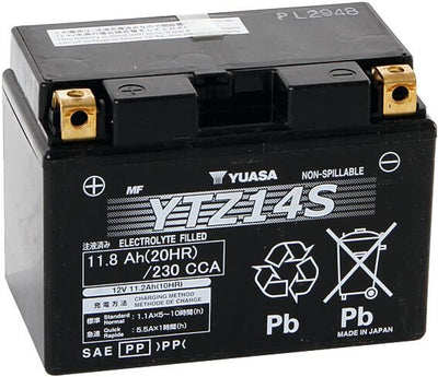 Yuasa batterij ytz14s battery ytz14s agm