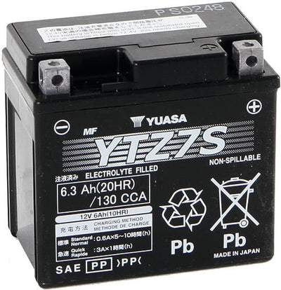 Yuasa batterij ytz7s battery ytz7s agm