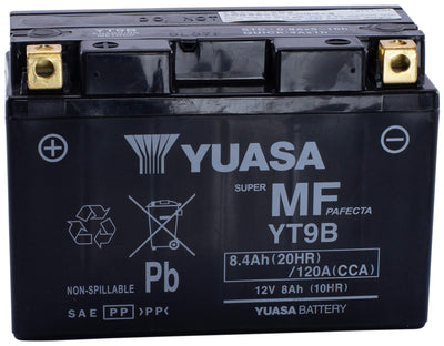 Yuasa batterij yt9b yt9b-bs battery yt9b agm