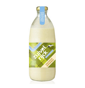 Zuivelrijck biologische halfvolle koffiemelk fles (15x 200gr)