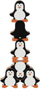 Goki houten stapelspel pinguin