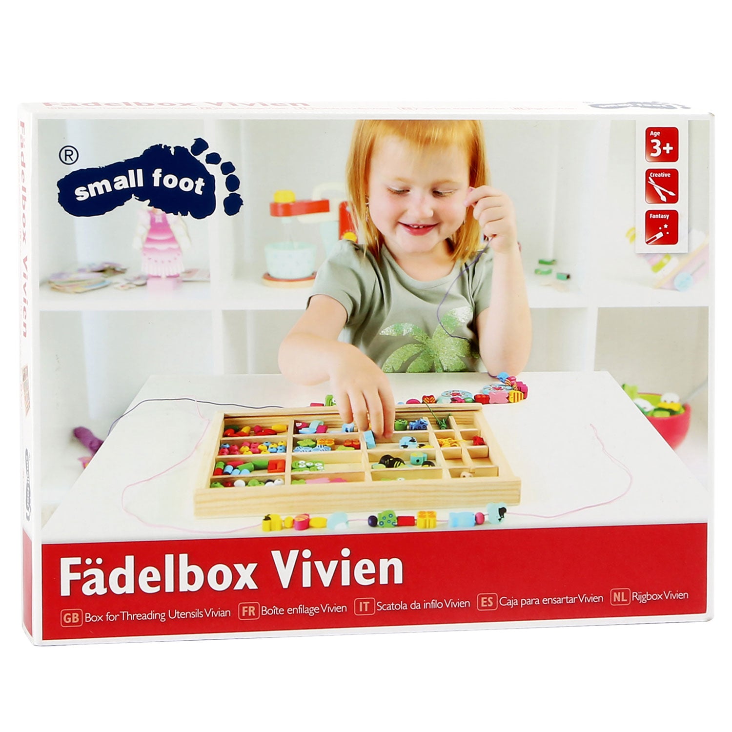 Small foot - houten kralenset