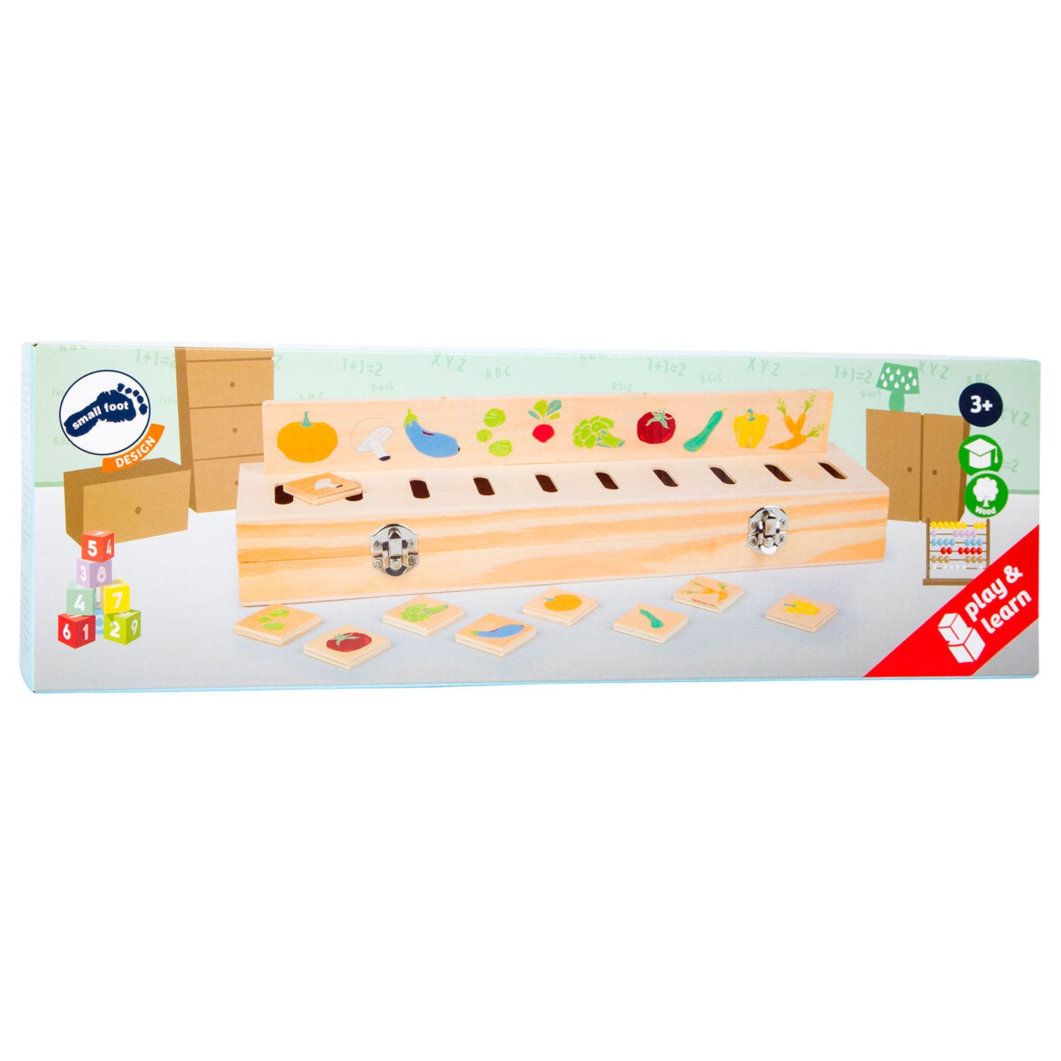 Small foot - afbeeldingen sorteerbox