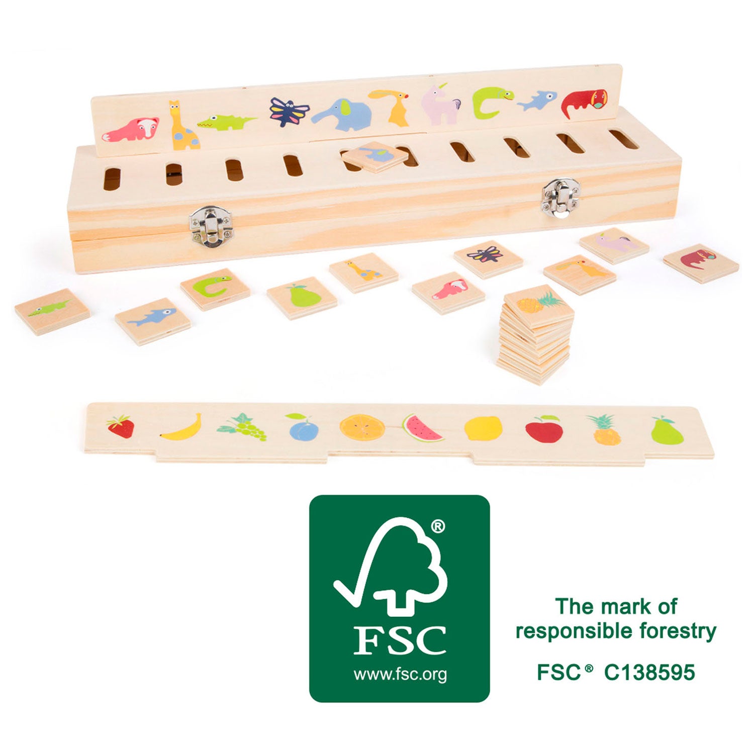 Small foot - afbeeldingen sorteerbox