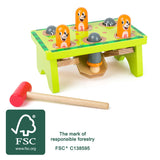 Small foot - houten hamerbank mollen - afbeelding 3