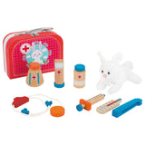 Small foot - houten dierenarts set in koffer, 9dlg. - afbeelding 5