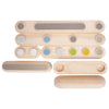 Small foot - houten balans balk avontuur, 7dlg.