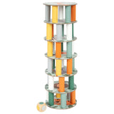 Small foot - houten wiebeltoren safari spel - afbeelding 3