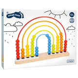 Small foot - houten motoriekspiraal regenboog - afbeelding 2