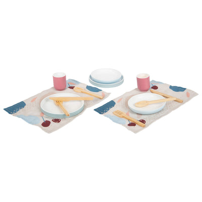 Small Foot Houten Bestekset met Placemats, 18dlg.