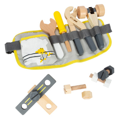 Small foot - gereedschapsriem met houten gereedschap miniwob