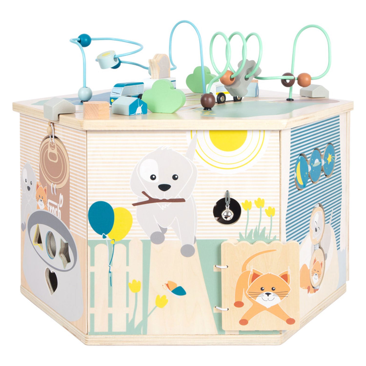 Small Foot XXL Activiteitenkubus Dieren