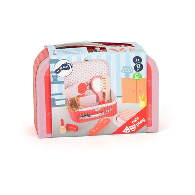 Small foot - houten retro speel make-up in koffer