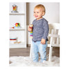Small foot - houten regenmaker regenboog