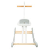 Small foot - houten schommelpaard skandi wit
