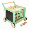 Small foot - houten baby walker loopwagen activiteitencentrum