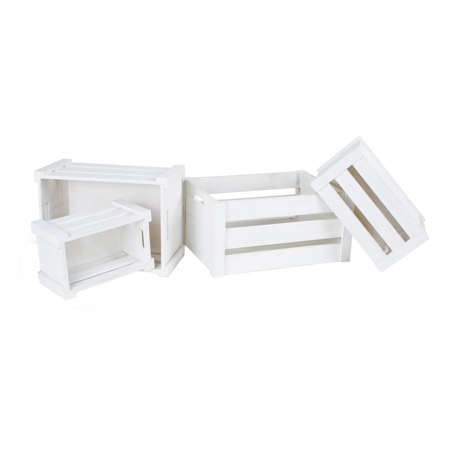 Small foot - houten opbergkistjes, set van 4