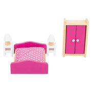 Small Foot Houten Poppenhuis Meubeltjes Slaapkamer, 6dlg. - afbeelding 2
