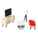 Small foot - houten poppenhuis meubeltjes complete set, 28dlg. - afbeelding 3