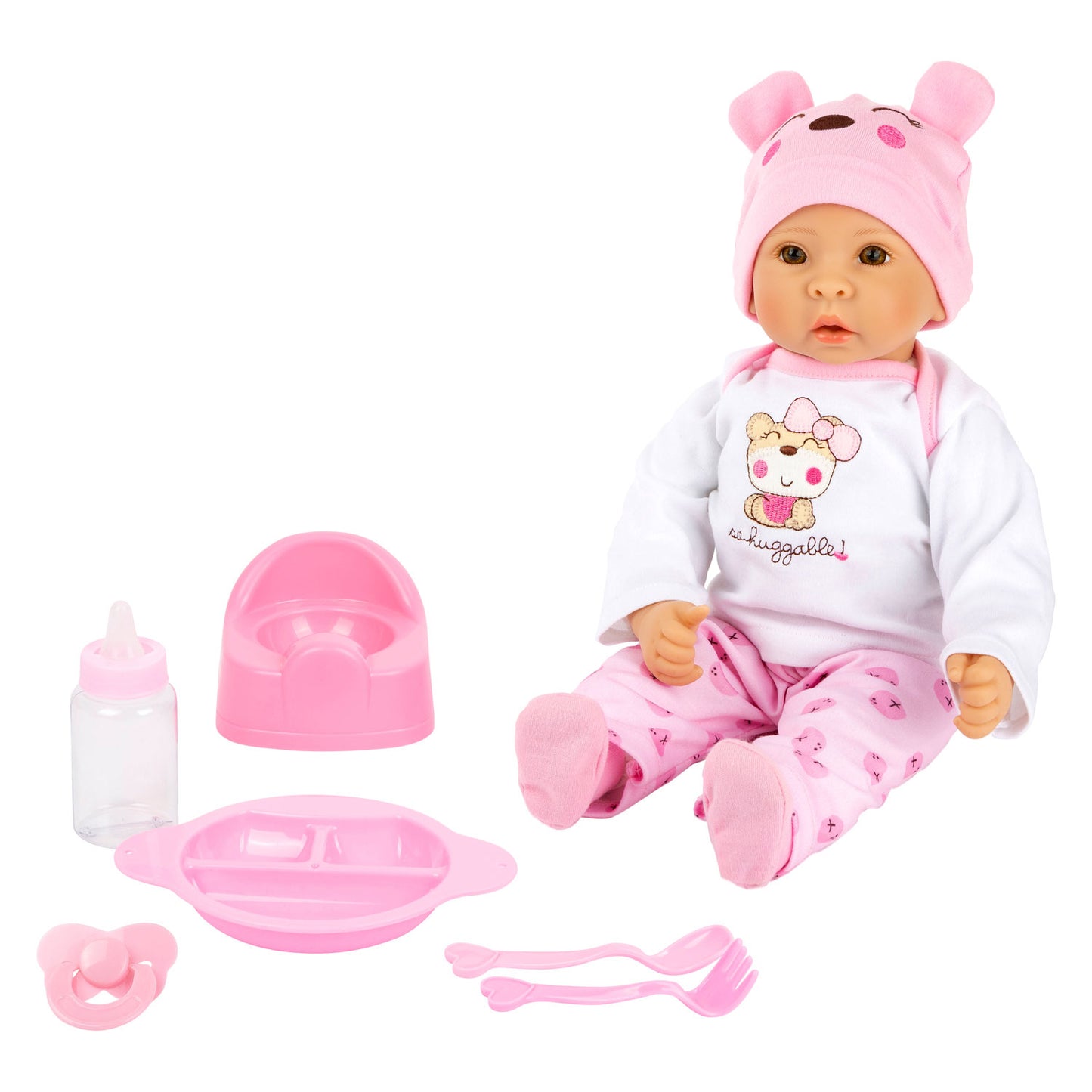 Small foot - babypop marie met accessoires, 7dlg.
