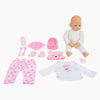 Small foot - babypop marie met accessoires, 7dlg.