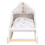 Small foot - houten schommel poppenbed little button - afbeelding 3