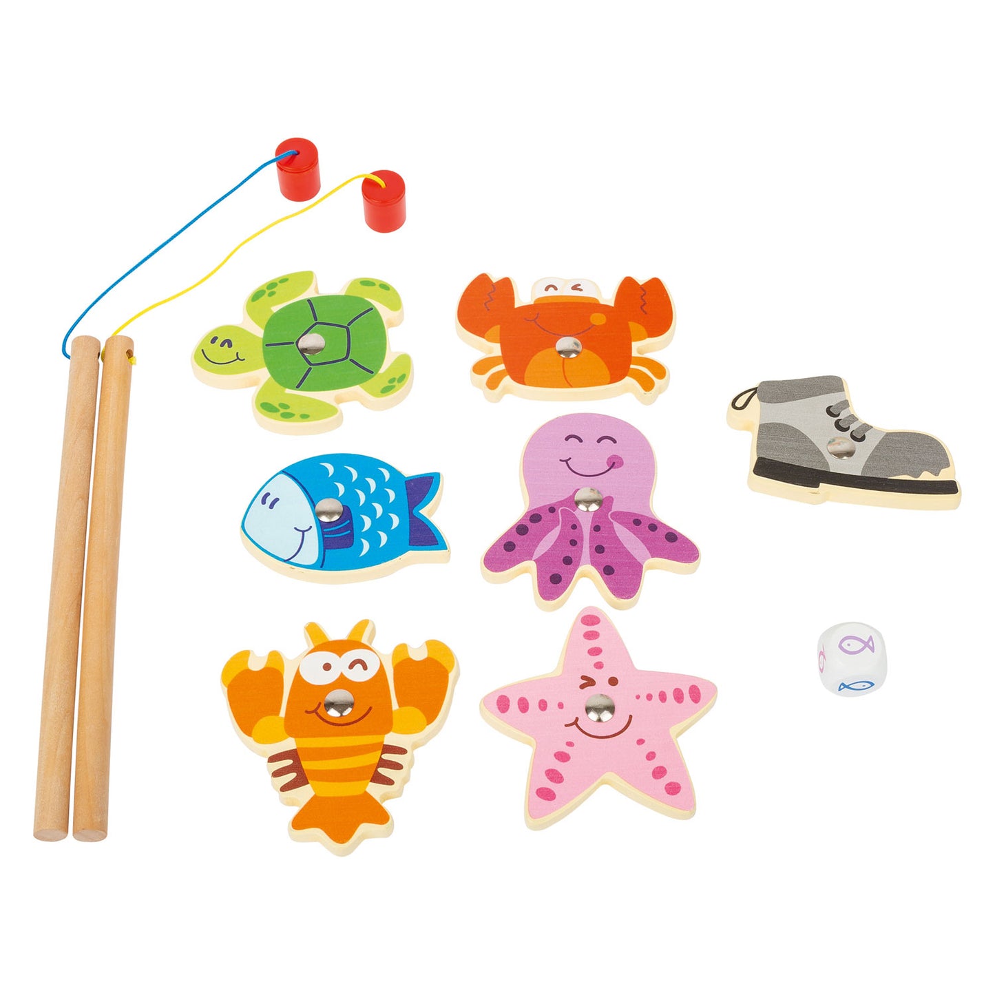 Small foot - houten vishengel reisspel