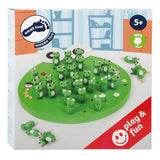 Small foot - houten spel solitaire kikker - afbeelding 2