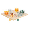 Small foot - houten ludo spel safari - 6 spelers