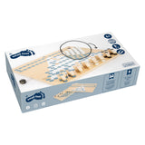 Small foot - barricade en halma houten bordspel 2in1 - afbeelding 2
