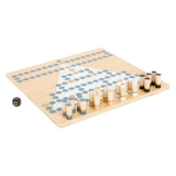 Small foot - barricade en halma houten bordspel 2in1 - afbeelding 5