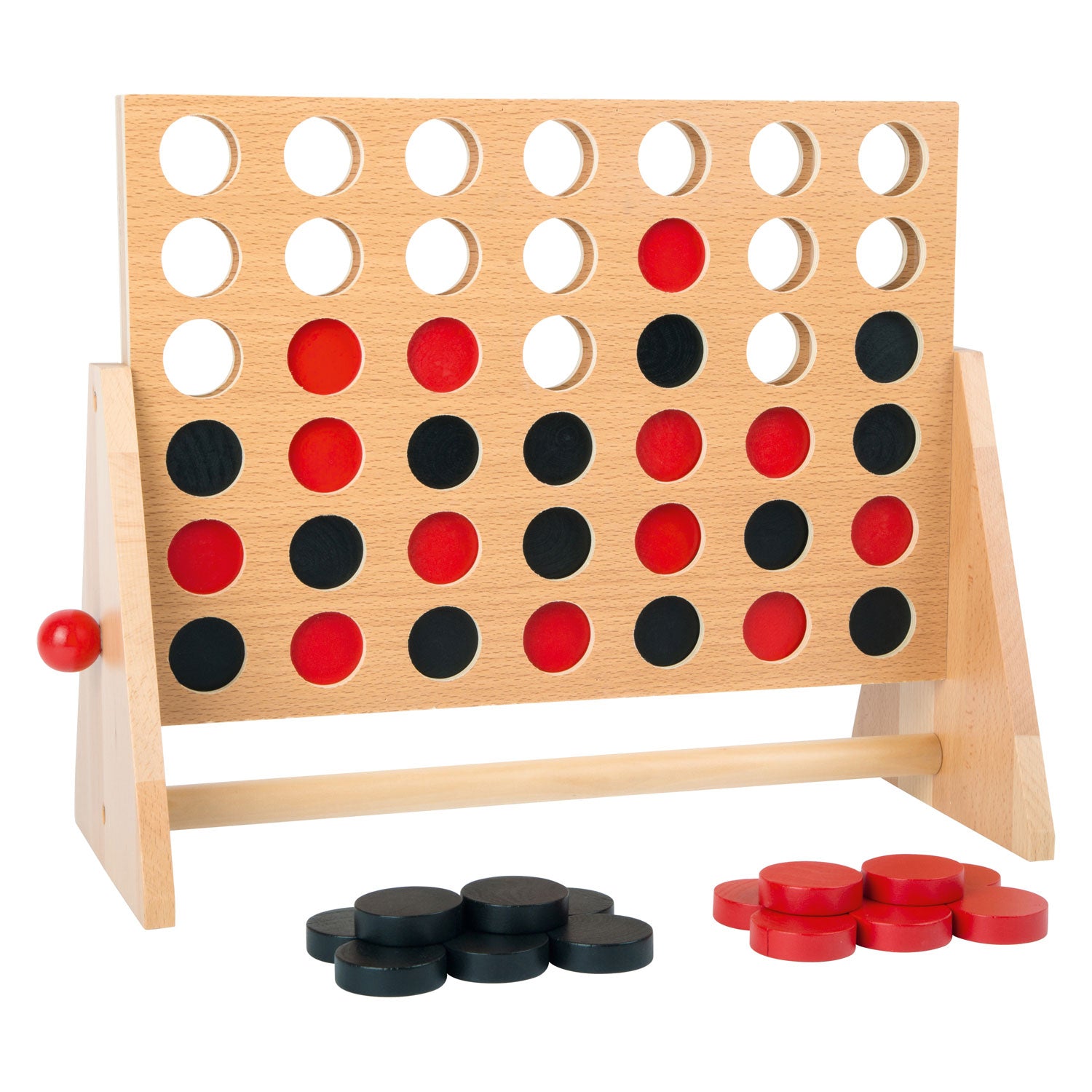 Small foot - houten spel 4 op een lijn
