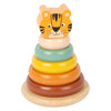 Small foot - houten stapeltoren safari tijger, 7dlg.
