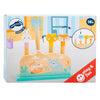 Small foot - houten motoriek vorm insteekspel bosdieren, 5dlg.