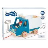 Small foot - houten trekfiguur kiepvrachtwagen - afbeelding 2