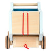 Small foot - houten trekfiguur kiepvrachtwagen