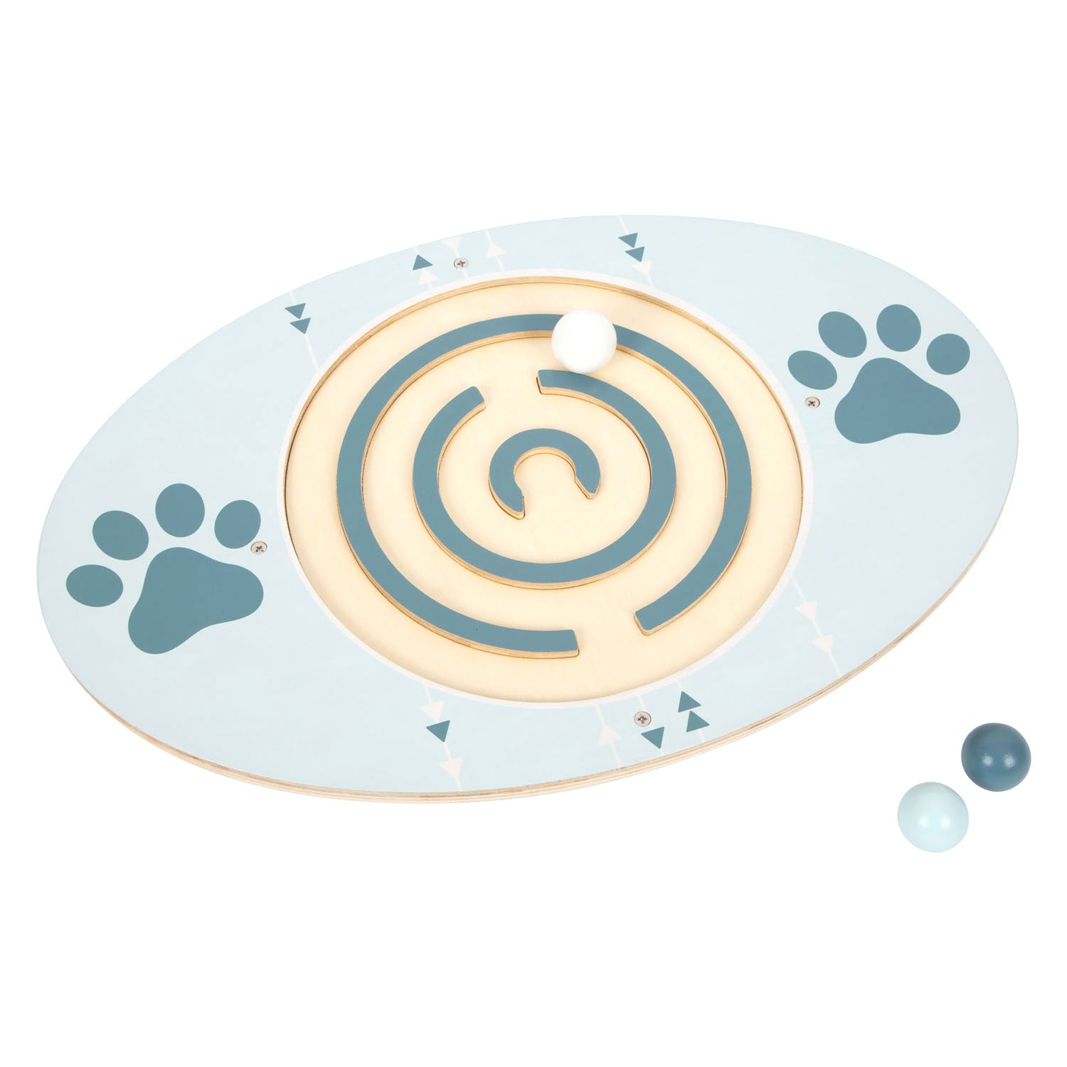 Small foot - houten balansbord sky paw, 3dlg.