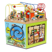Small Foot Houten Activiteitenkubus en Motoriekspiraal Expeditie - afbeelding 2