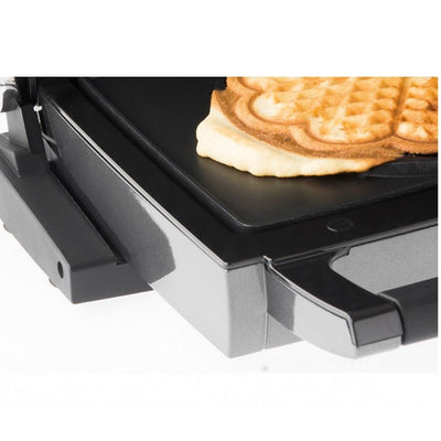 Fritel 142355 bakplaten hartjesvorm aluminium zwart