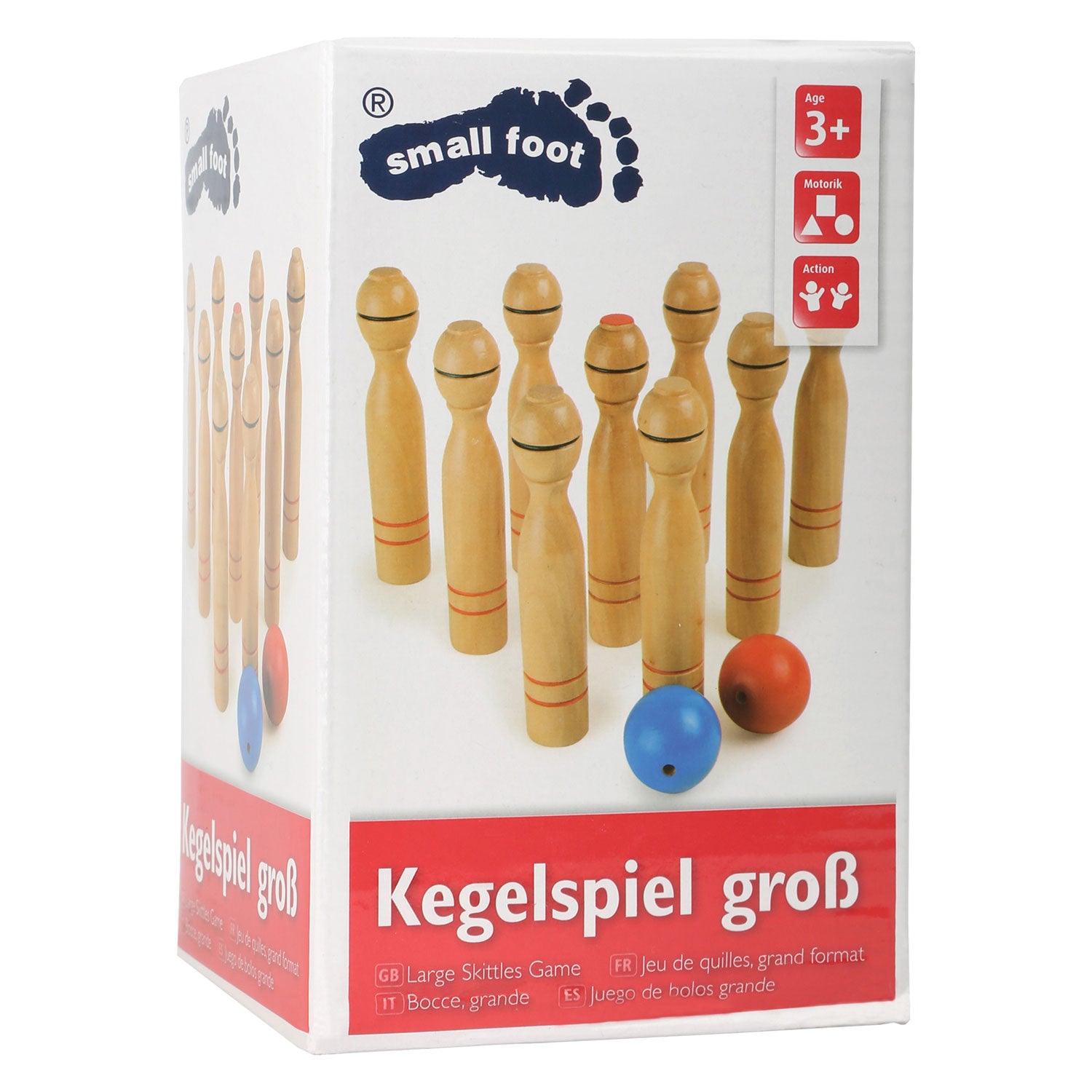 Small foot - houten kegelspel, 11dlg.