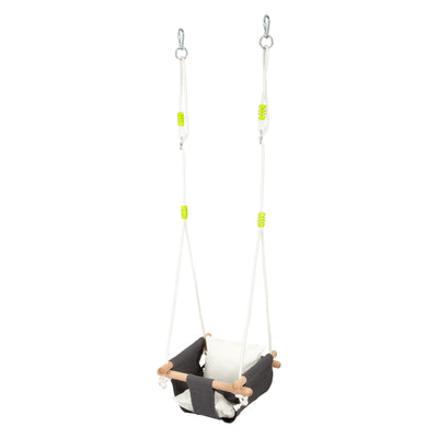 Small foot - houten babyschommel met kussen