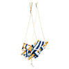 Small foot - houten peuterschommel marineblauw, 120cm
