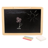 Small foot - houten krijtbord met gekleurde krijtjes, 7dlg. - afbeelding 1
