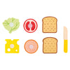 Small Foot Houten Speeleten Sandwich met Bestek, 7dlg.